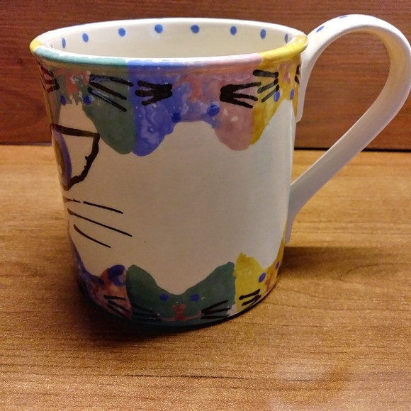 MEOW COFFEE MUG W/SALT N' PEPPER SHAKERS - Picture 3 of 11
